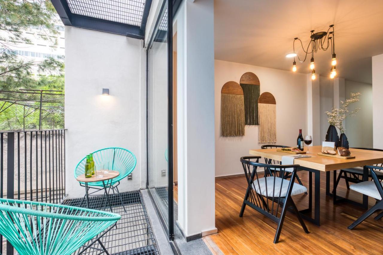 Uliv Condesa Apartment เม็กซิโกซิตี้ ภายนอก รูปภาพ